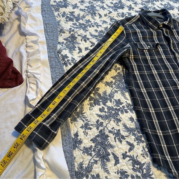 Polo Ralph Lauren Shirt Gray Plaid Flannel Long Sleeve Button Down Size 18/20 - Picture 12 of 12